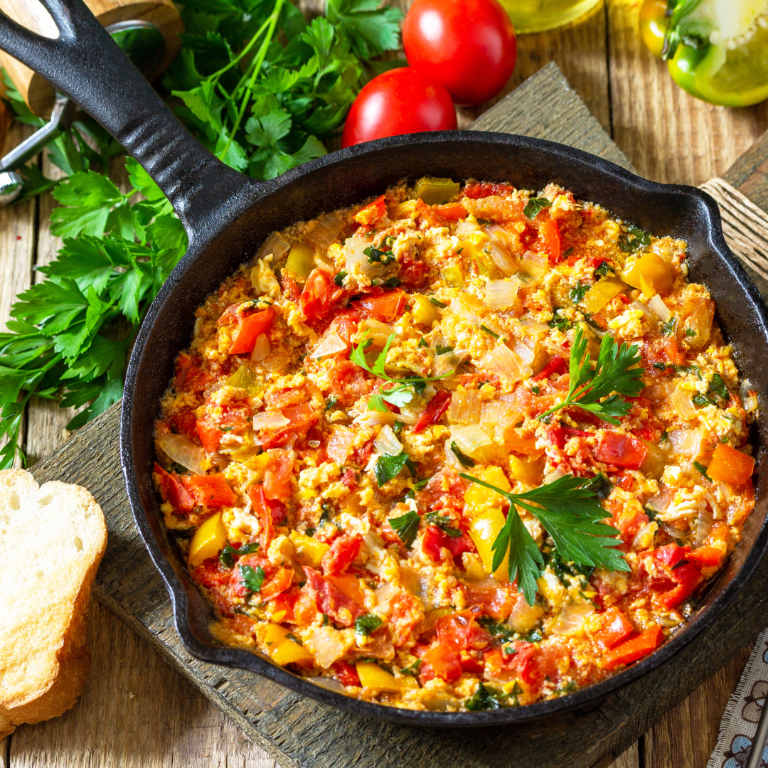 mushroom scrambled eggs recipe